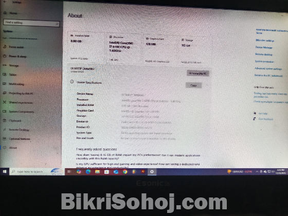 Computer core i7 6gen